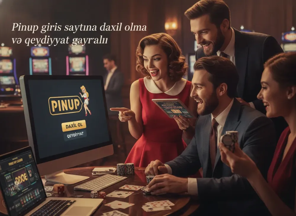 Pin-up casino giriş proseduru və hesab yaradılması