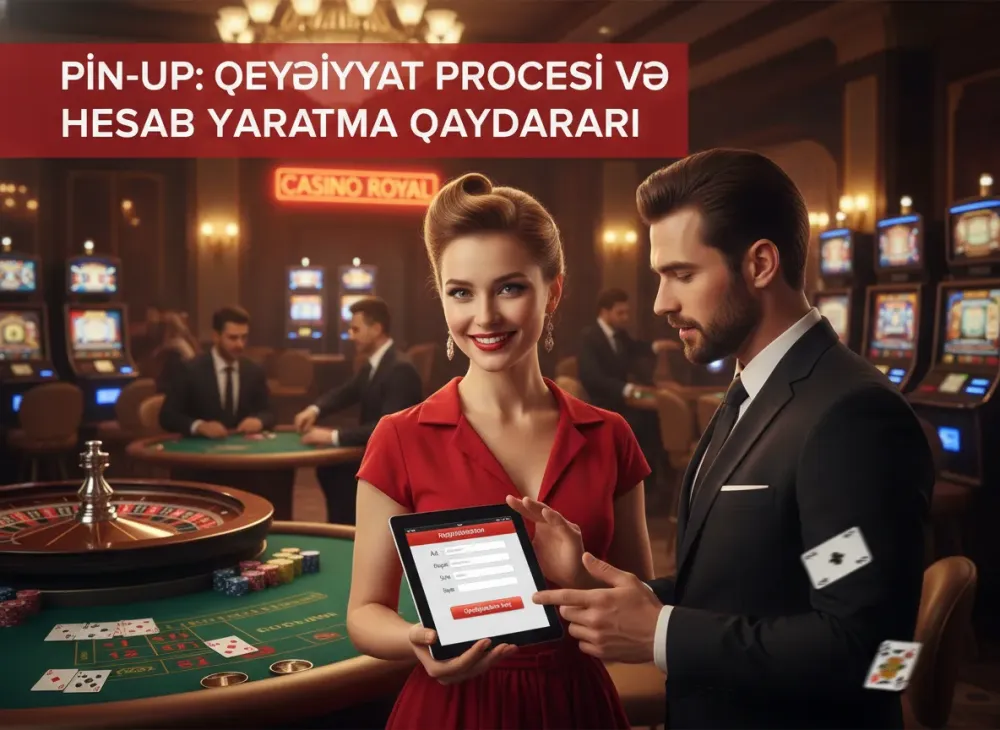 Pin up qeydiyyat proseduru və hesab açma qaydaları