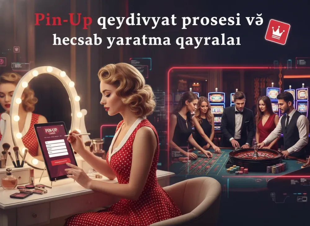 Pin up qeydiyyat proseduru və hesab açma qaydaları